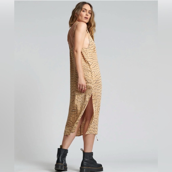One teaspoon Delusion Laced Slip Maxi Dress - Snake Small - Picture 4 of 4